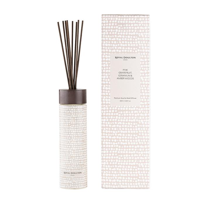 Pink Grapefruit, Geranium & Amber Woods Reed