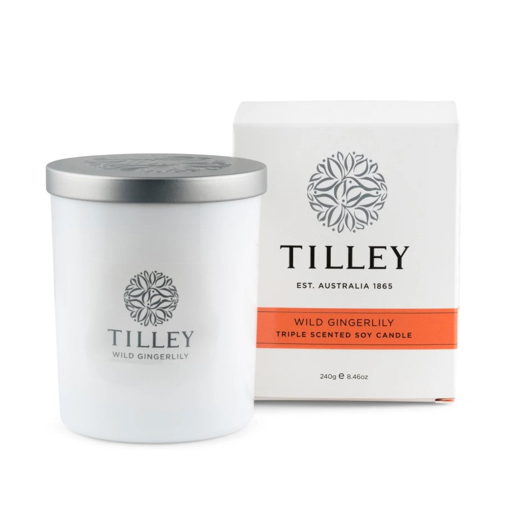 Wild Gingerlily Scented Soy Candle