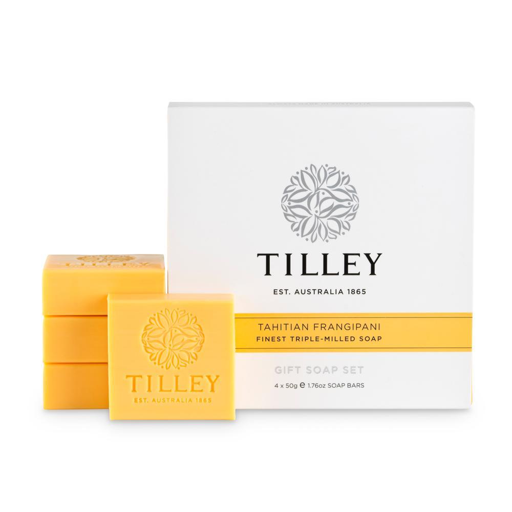 Gift Soap Set Tahitian Frangipani