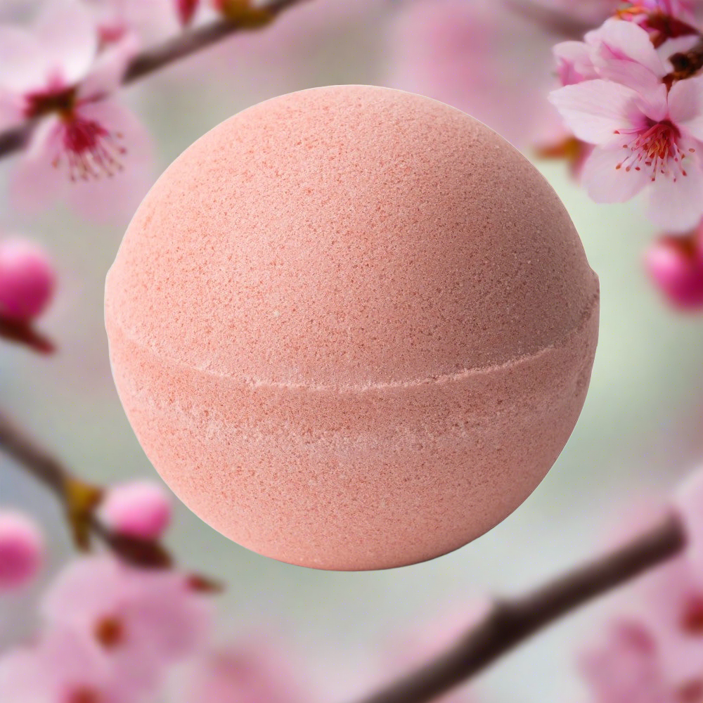 Cherry Blossom Scented Bath Bomb