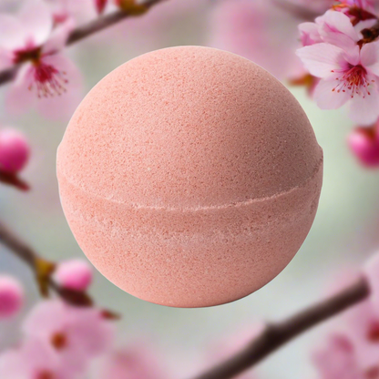 Cherry Blossom Scented Bath Bomb