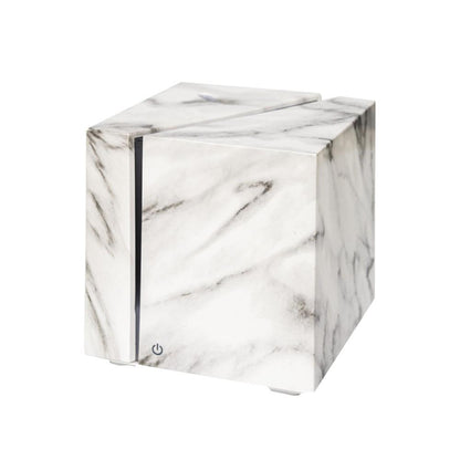 Cube Marble Effect Ultrasonic Diffuser - White