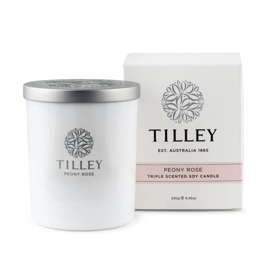 Peony Rose Scented Soy Candle