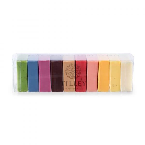 Vivid Rainbow Soaps Gift Pack