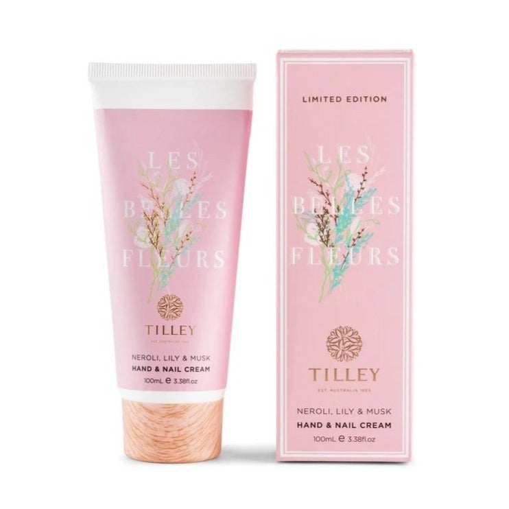 Les Belles Fleurs Deluxe Hand & Nail Cream - Limited Edition