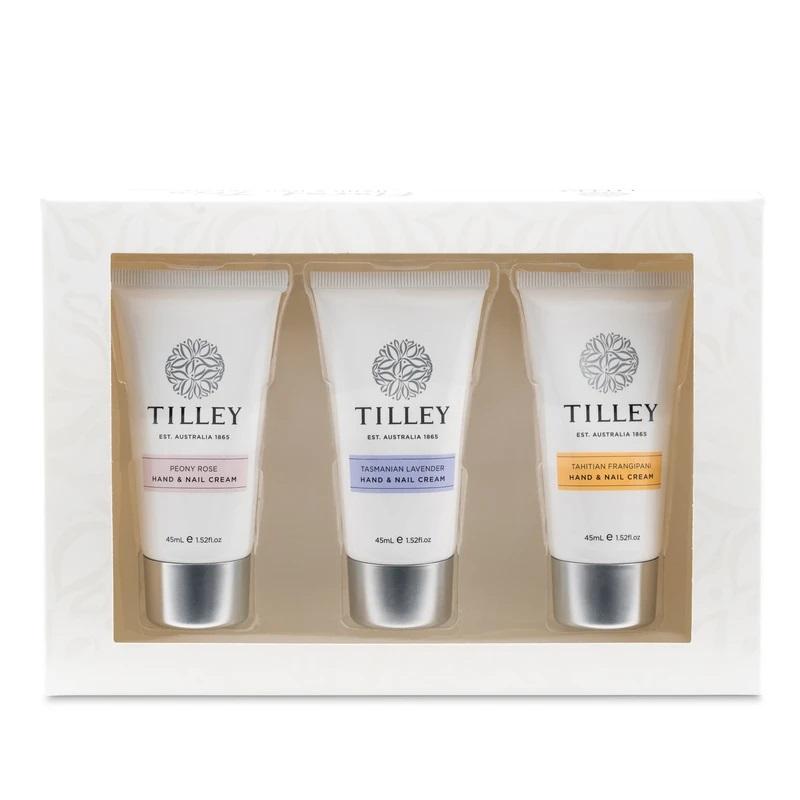 Floral Hand & Nail Cream Trio Gift Pack